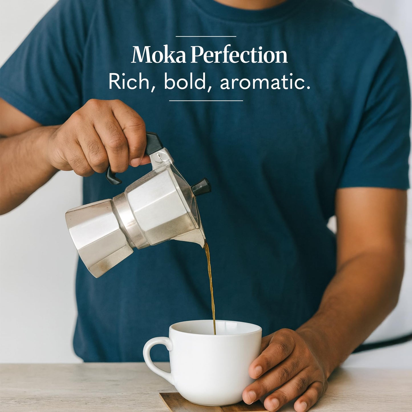 THIRD WAVE COFFEE | El Diablo | 100% Arabica | Medium Dark Roast | Moka Pot | Fine Grind | 250 grams | Pouch