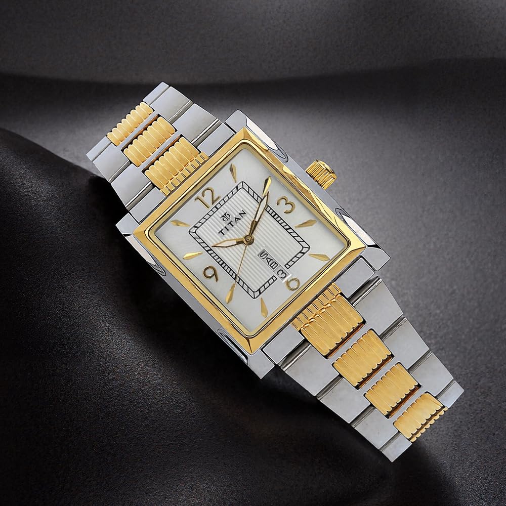 Titan Slimline Analog Silver Dial Men's Watch -NM90024BM03 / NL90024BM03/NP90024BM03