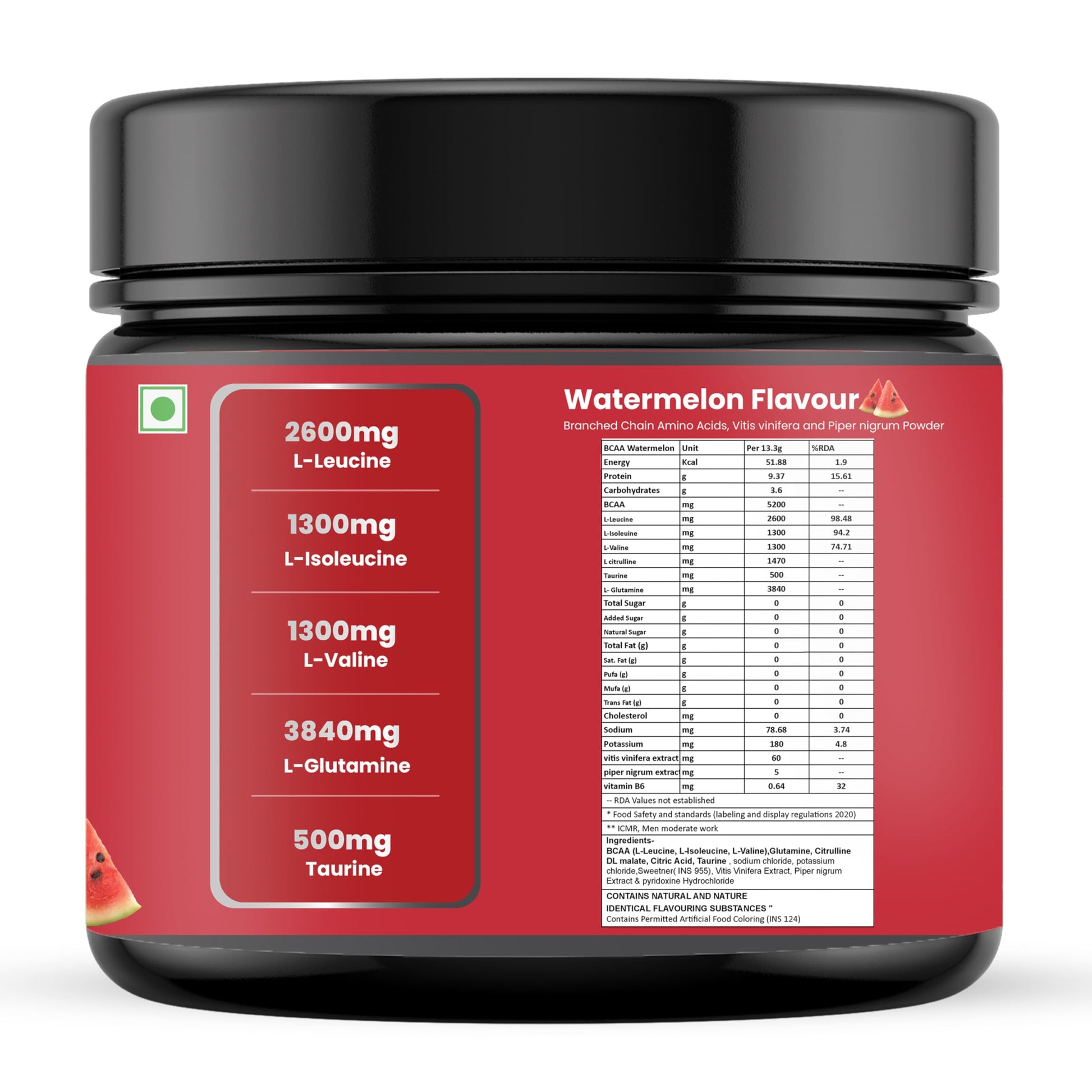 Fitspire Super Gold BCAA For Men & Women | 5.2 Gram BCAAs | Zero Added- image 3