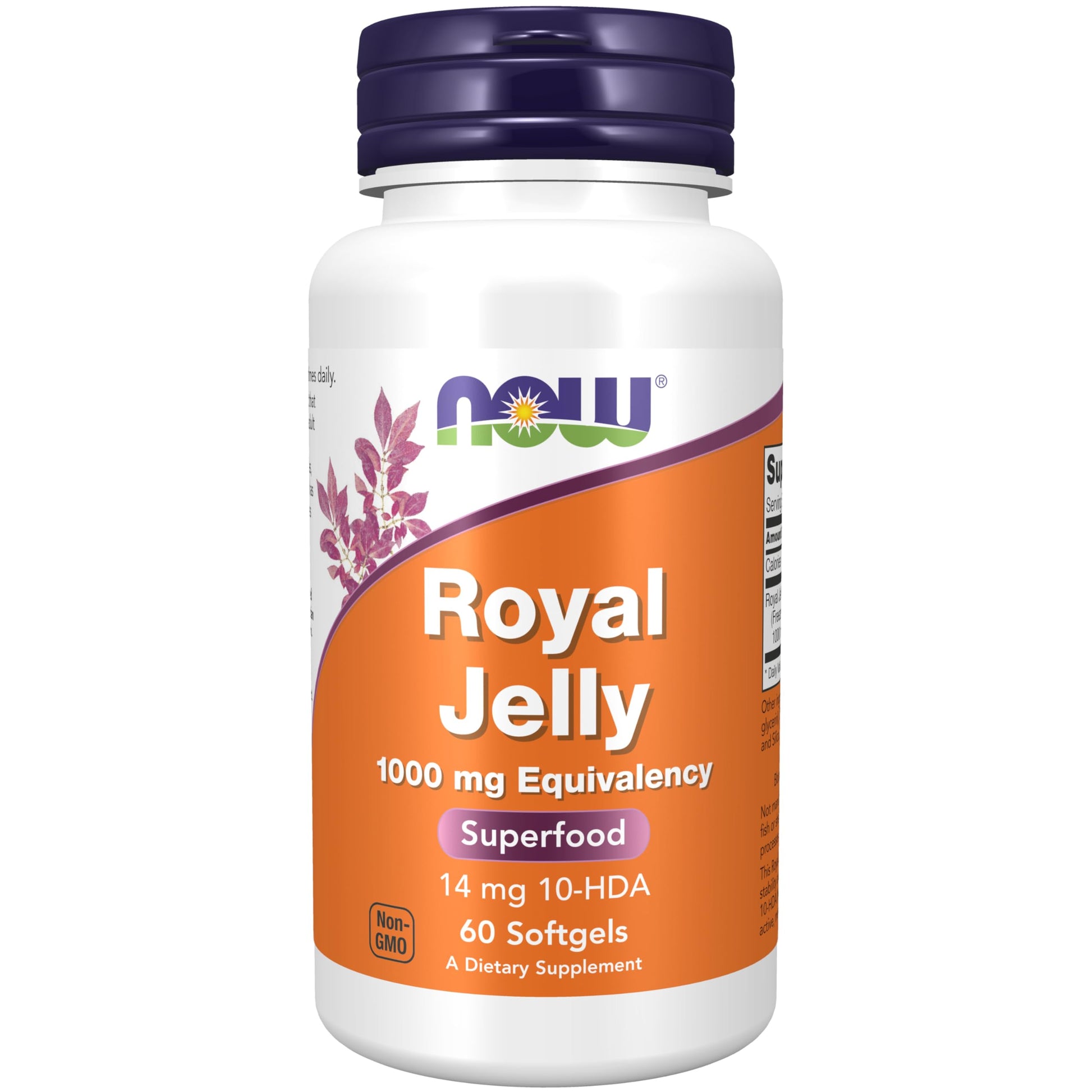 Now Foods Royal Jelly 1000mg, 60 Softgels