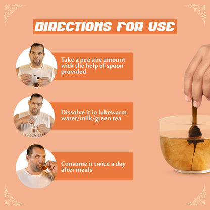 UPAKARMA Ayurveda Shilajit/Shilajeet Resin with Safed Musli - 10g- image 4