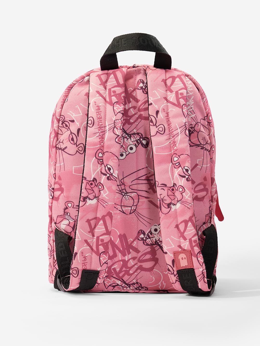 The Souled Store Official Pink Panther: Pink Vibe All Over Printed Mini Bags 2 Compartment 25 L Backpacks