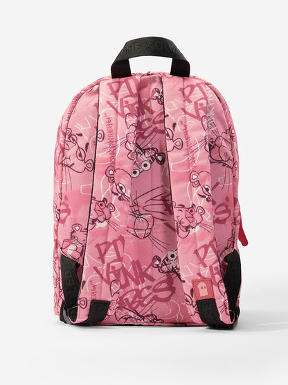 The Souled Store Official Pink Panther: Pink Vibe All Over Printed Mini Bags 2 Compartment 25 L Backpacks