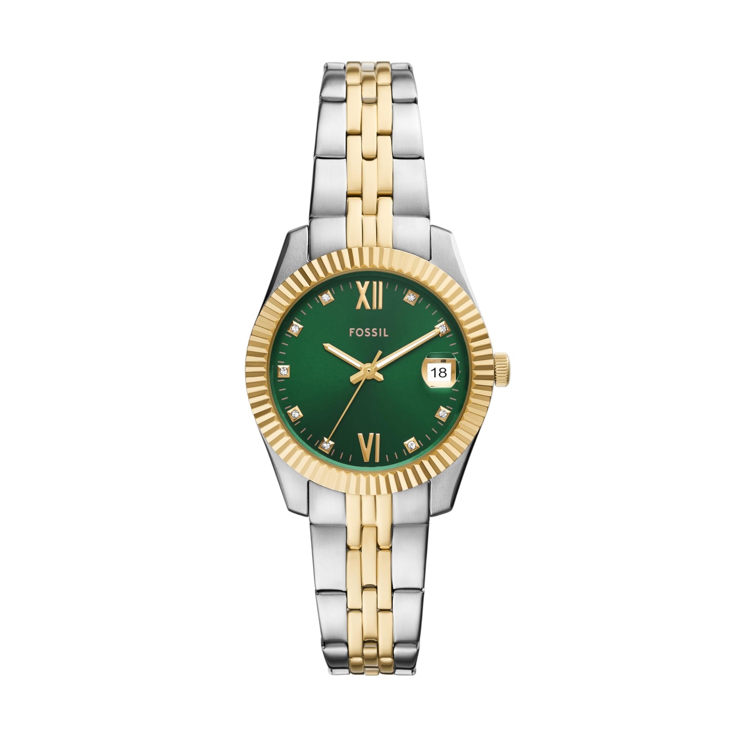 Fossil Women's Scarlette Multicolor Analog Quartz Stainless Steel Watch ES5388