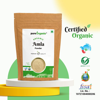 Pure Organio Organic Amla Powder - Versatile Amla Powder for Eating and- image 2