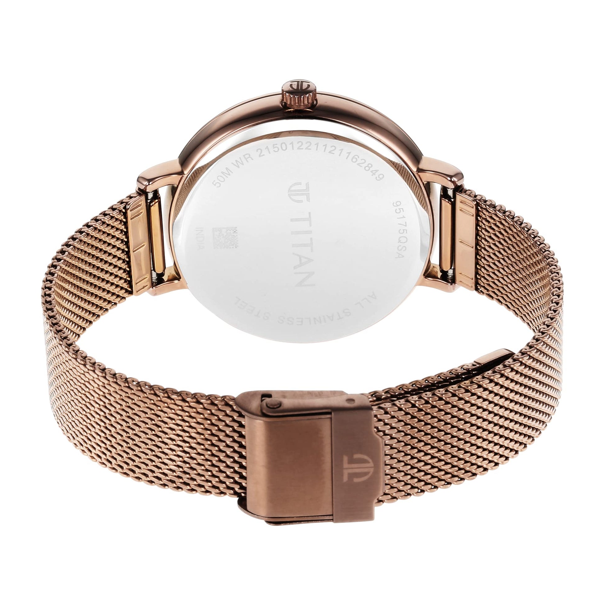 Titan Men Stainless Steel Purple: Valentine's Day Collection Analog Bro- image 6