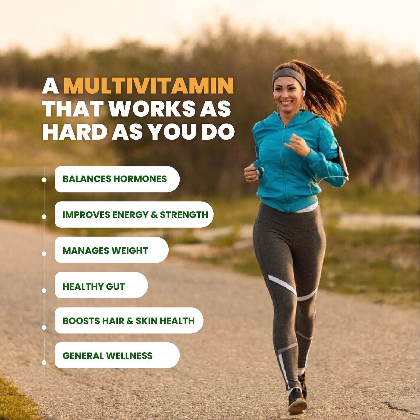 Himalayan Organics Multivitamin With Probiotics Supplement For Women Wi- image 5