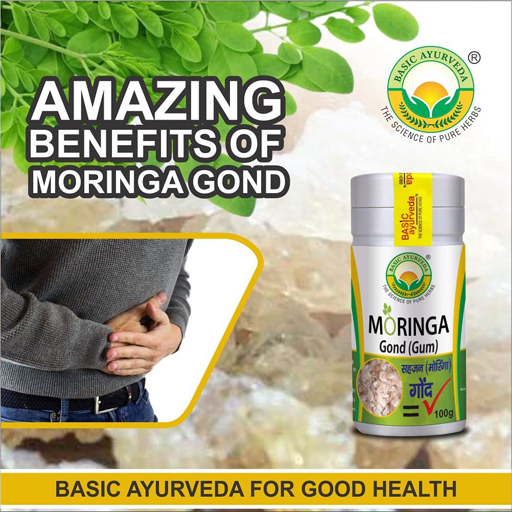 BASIC AYURVEDA Moringa Gond (Gum) moringa gum Sounjana Sahjan Moringa G- image 2