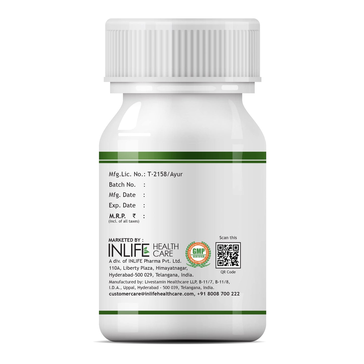 INLIFE Moringa Leaf Extract (10:1) Supplement, 500mg - 60 Veg Capsules- image 4