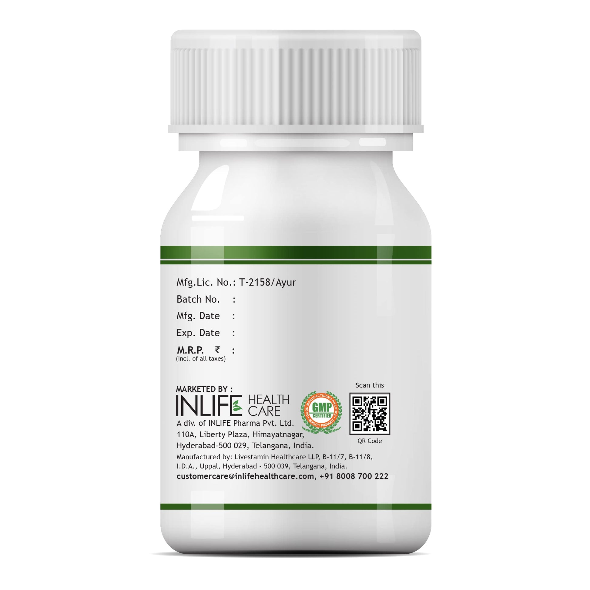 INLIFE Moringa Leaf Extract (10:1) Supplement, 500mg - 60 Veg Capsules- image 4