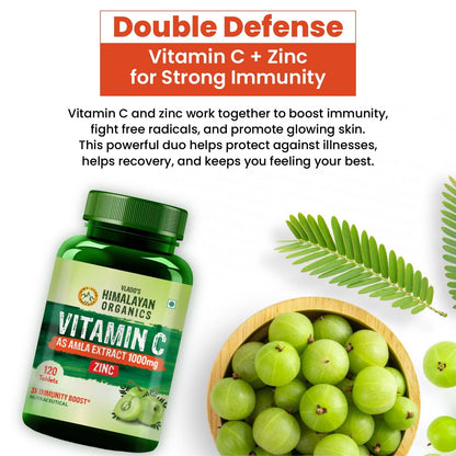 Himalayan Organics Vitamin C Tablets from Natural Fruits | Immnunity, A- image 6