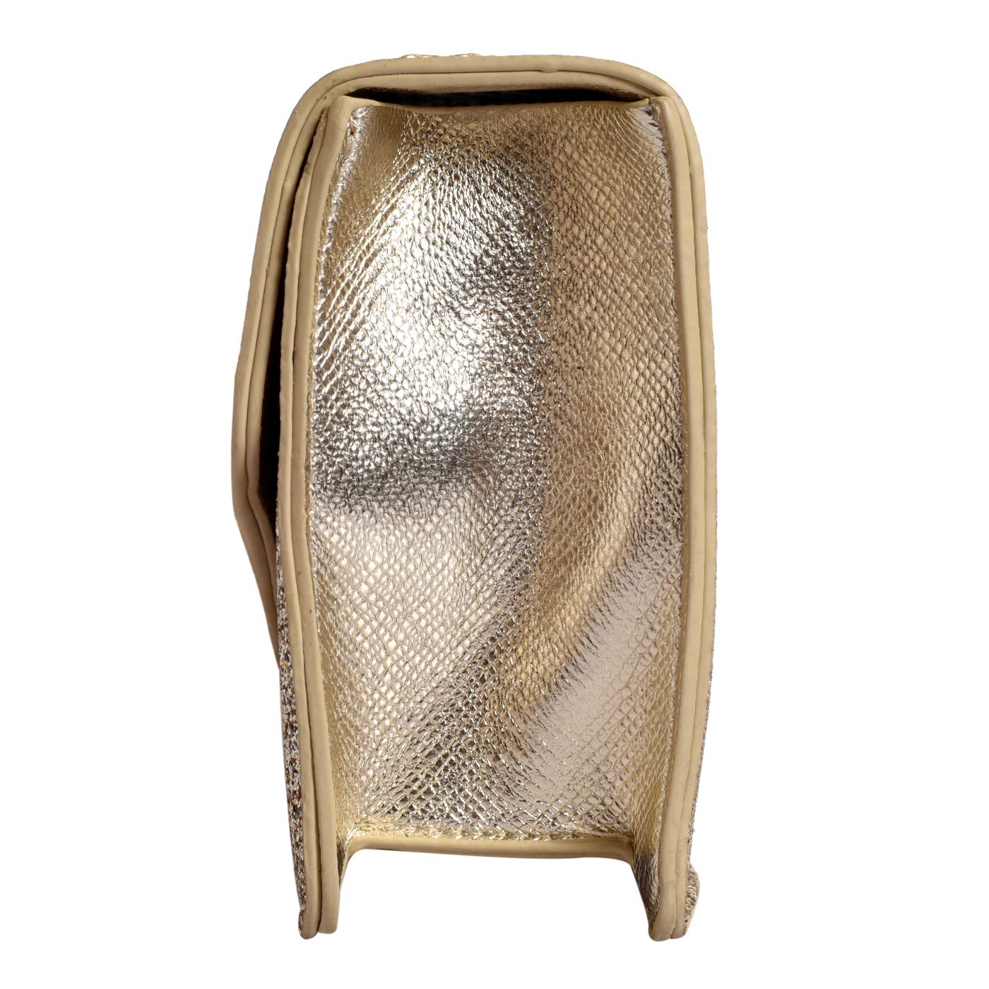 Lino Perros Women Golden Sling Bag