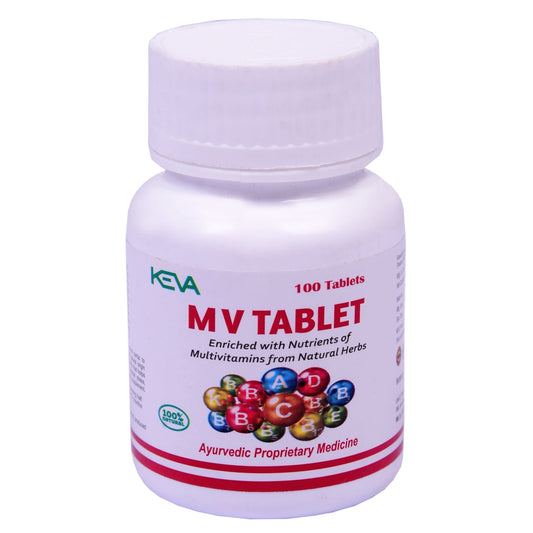 Keva M V Tablet With Multivitamins, Calcium, Zinc & Natural Ginseng for Daily Im