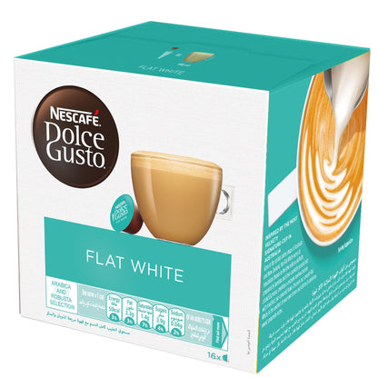 Nestle Nescafe Dolce Gusto Flat White Coffee Capsules 187.2 g