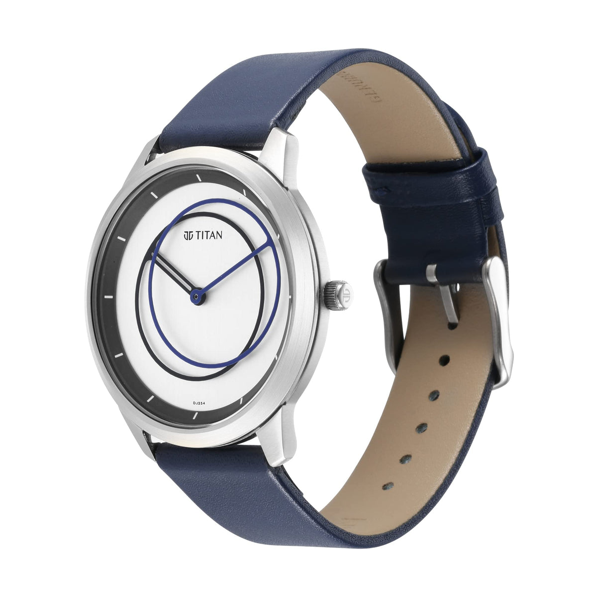 Titan Analog White Dial Men's Watch-NR1801SL02