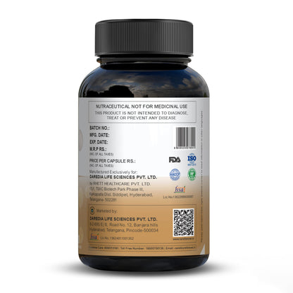 CUREFOREVER Trans Resveratrol 250mg, 30 Veg Capsules | 98% Pure, Powerful Antioxidant for Anti-Ageing, Immunity Boost & Heart Health