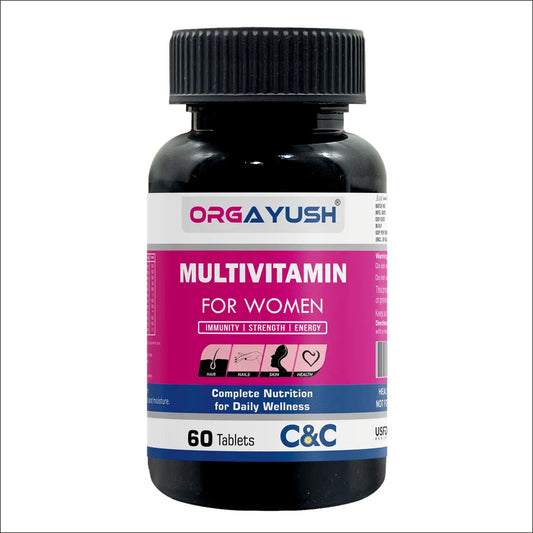 Women’s Multivitamin Tablets– Daily Energy & Immunity Support with Vitamins A, B, C, D, E & Biotin, No Added Sugar, Mixed Berry Flavor, Vegetarian Wellness Supplement (Pack of 1, Medium)