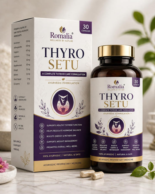 Romalia Thyro Setu a complete thyroid ayurvedic care