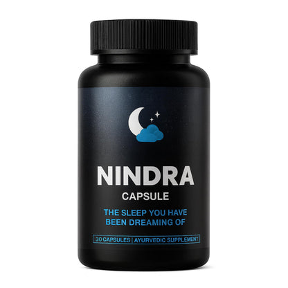 Neuhack Nindra Sleep Support Supplement | Ayurvedic capsule for relaxation and brain wellness - 30 Capsules