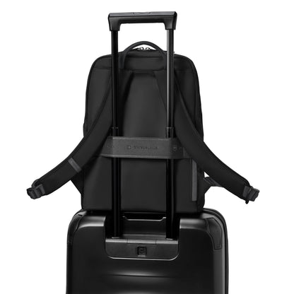 Victorinox Victoria Signature Women Compact Backpack, 14'' Laptop & 10'' Tablet Pocket, Black, Swiss designed (612203)