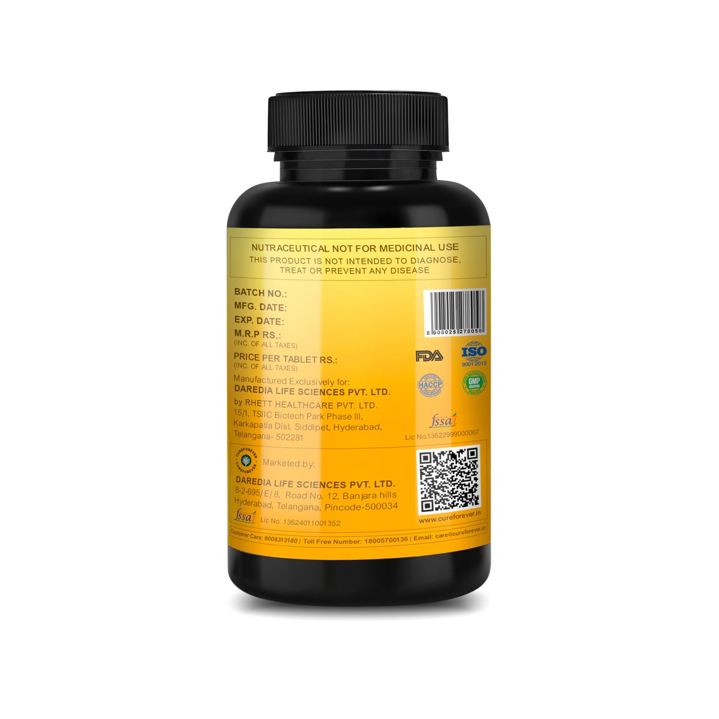 CUREFOREVER Vitamin D3 + K2 (MK-7) Tablets - Vegan Vitamin D Supplement Supports Bone & Immunity, Vitamin D3 K2 for Men & Women | High Absorption Vitamin D Tablets, 60 Days Serving