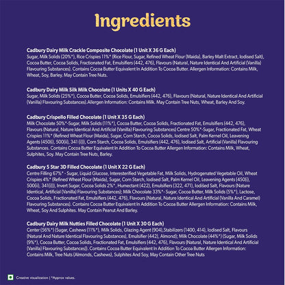 Cadbury Celebrations Premium Selections Chocolate Gift Pack, 163 g