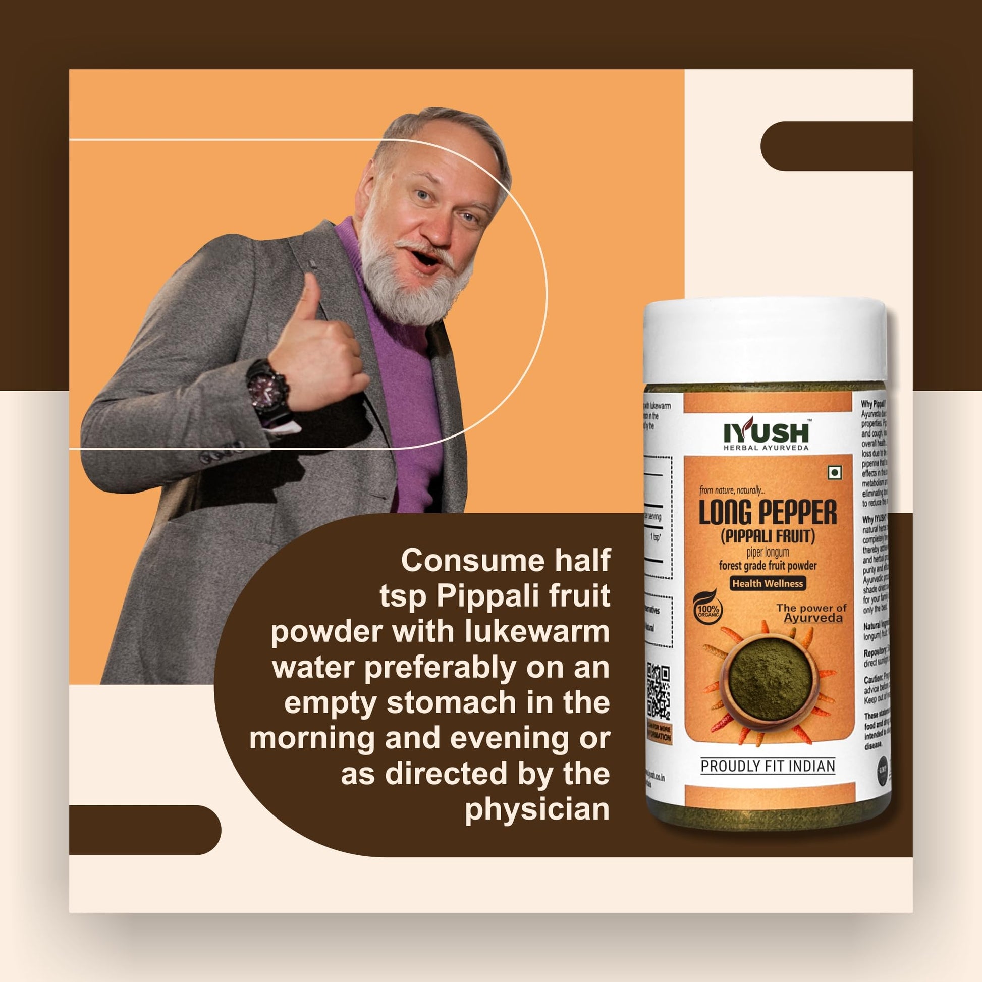 IYUSH Herbal Ayurveda Long Pepper Powder – 250gm | Pipli Powder | Pipli- image 4