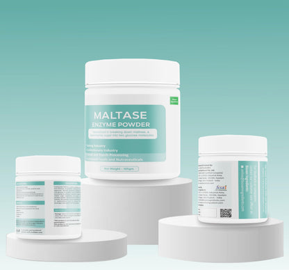 Bioven Ingredients Maltase Enzyme Powder, Non-GMO, Dietary Supplements/Food and Beverages, Broad pH Range of Activity, Excellent Thermostability, Hydrolyse Glucans, No Filters/Binder
