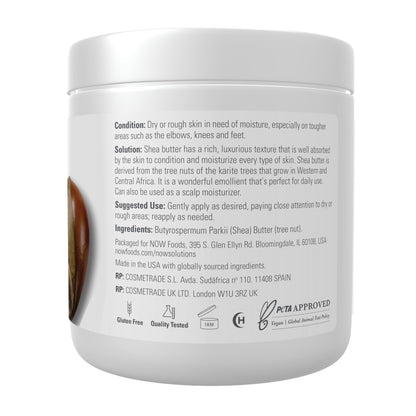 Now Foods Solutions Natural Shea Butter - 207 Ml- image 7