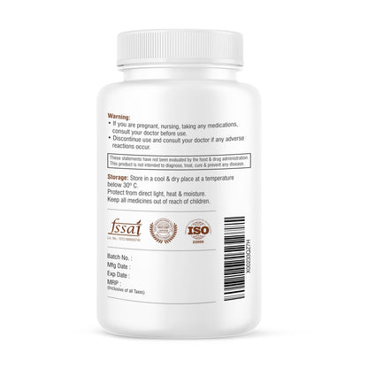 Biotrex Nutraceuticals Chelated Magnesium Complex, Magnesium Riched Source From Glycinate, Oxide & Citrate, Supports Bone, Muscle & Nerves Health - 120 Vegetarian Tablets