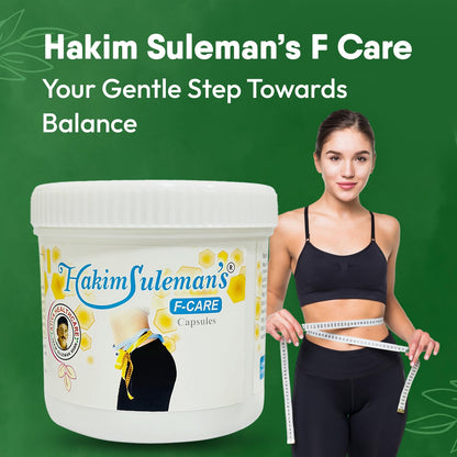 Hakim Suleman's Ayurvedic F Care Capsule for Weight Management, Metabolic Support & Overall Health - 45 Capsule Each (Pack of 4)