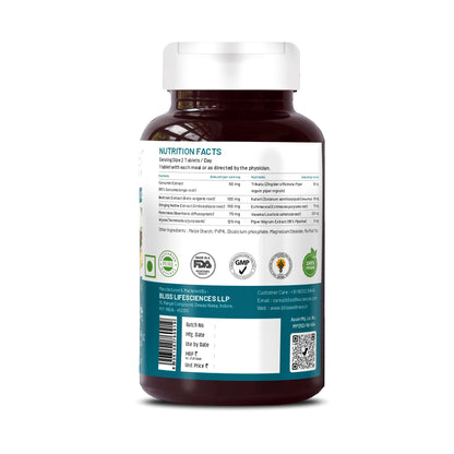 Bliss Welness Lung Detox,Curcumin Stinging Nettle Arjuna Vasaka Beetroo- image 5