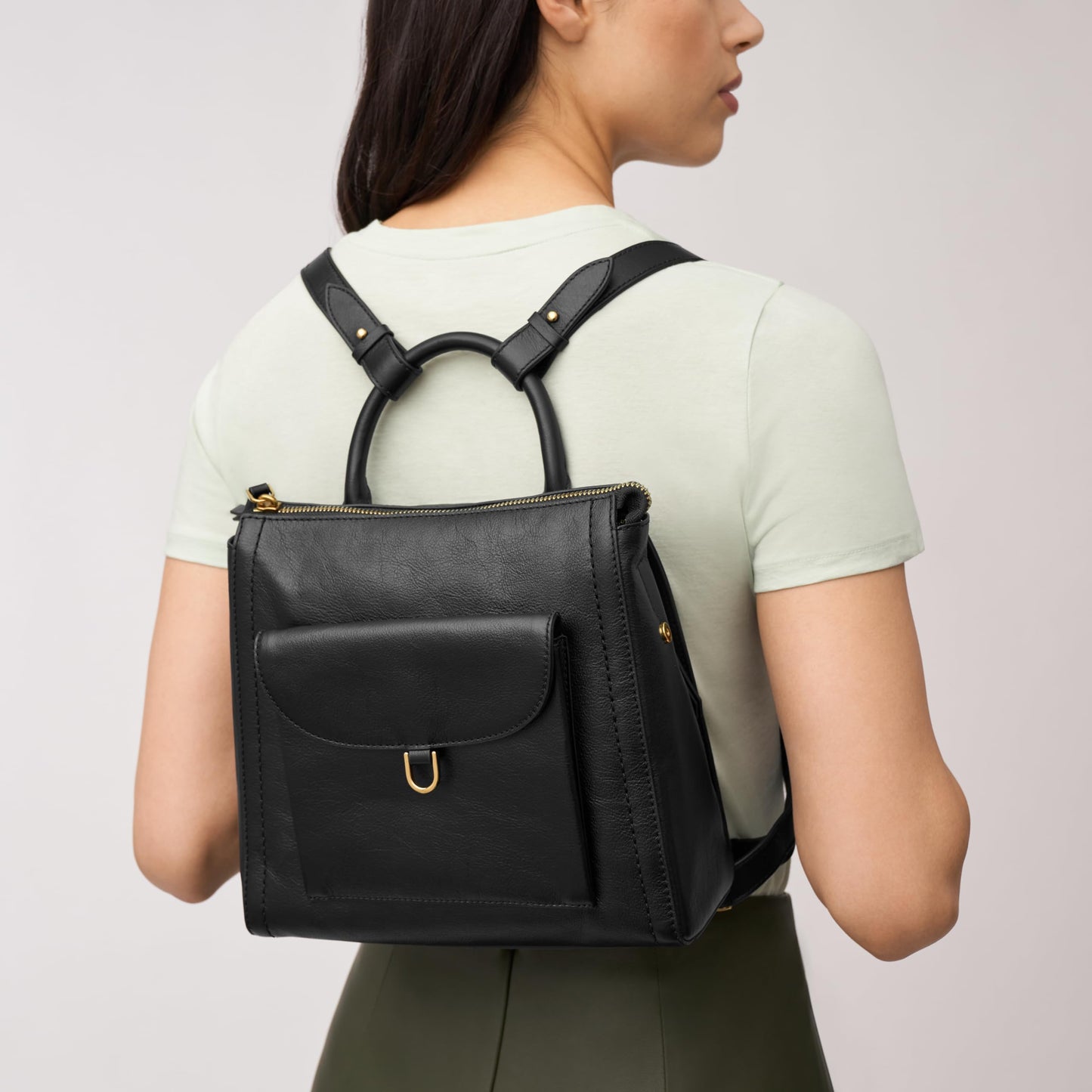 Fossil Parker Black Backpack ZB1797001