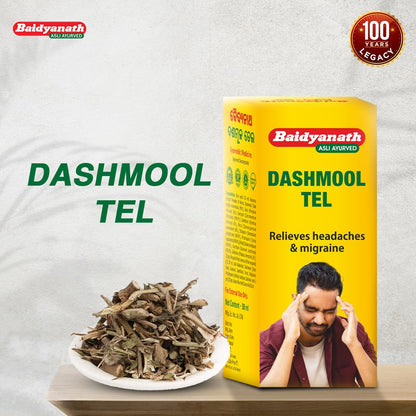 Baidyanath Dashmool Tel - 50ml | Ayurvedic Nasal Oil for Wellness, Herb- image 6