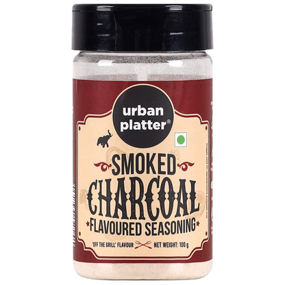 Urban Platter Smoked Charcoal Seasoning, 100g (Add Smoky flavour to dishes instantly!)