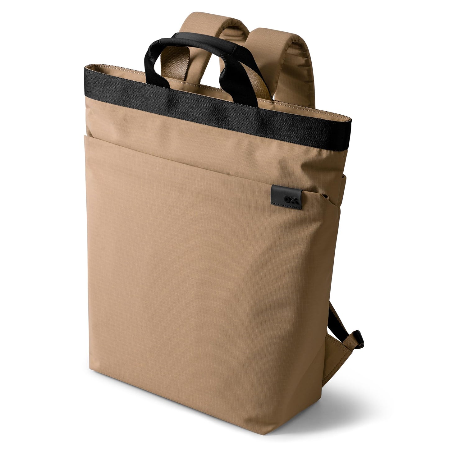 DailyObjects Water Resistant Pivot Carrypack Bag for Men & Women|Fits 13/14/15.6 inch Laptop/Macbook Pro/Air|Lightweight| Backpack (21L)|Office Use/Travel|Multi Pocket|Adjustable Shoulder Strap-Beige