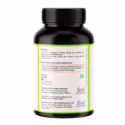 VREEX Astragalus Root Extract 500mg Capsules | Herbal Immune Support & Energy Supplement | Natural Antioxidant for Vitality & Wellness – 60 Capsules (Pack of 2)
