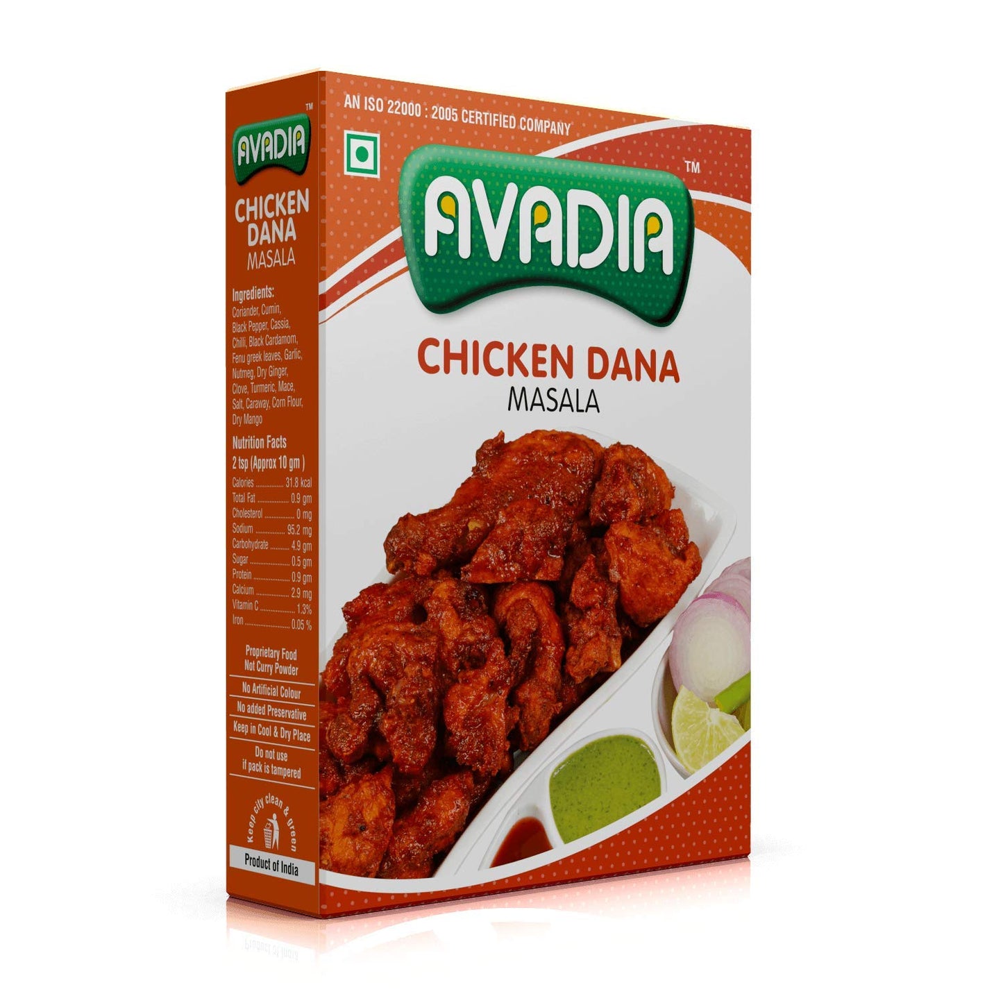 Avadia Chicken Dana Masala (250gm)
