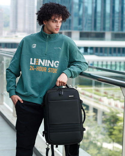 GOLDEN WOLF Travel Backpack for Men 44L Heavy Duty Laptop Backpack Expa- image 2