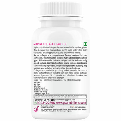 GOA NUTRITIONS Marine Collagen Powder for Skin, Hair Supplement for Men- image 6