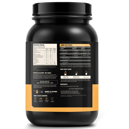 MyFitFuel MFF Whey Protein 90 Isolate | 1 Kg, 30 Servings (Unflavoured)- image 4