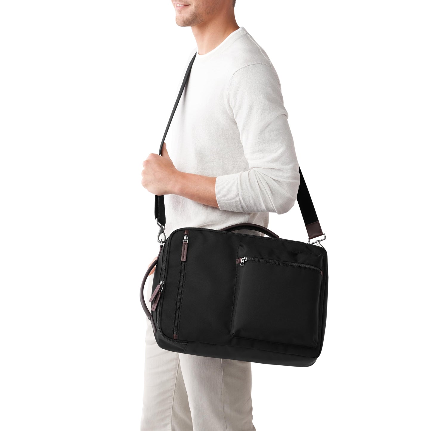 Fossil Buckner Black Backpack MBG9519001