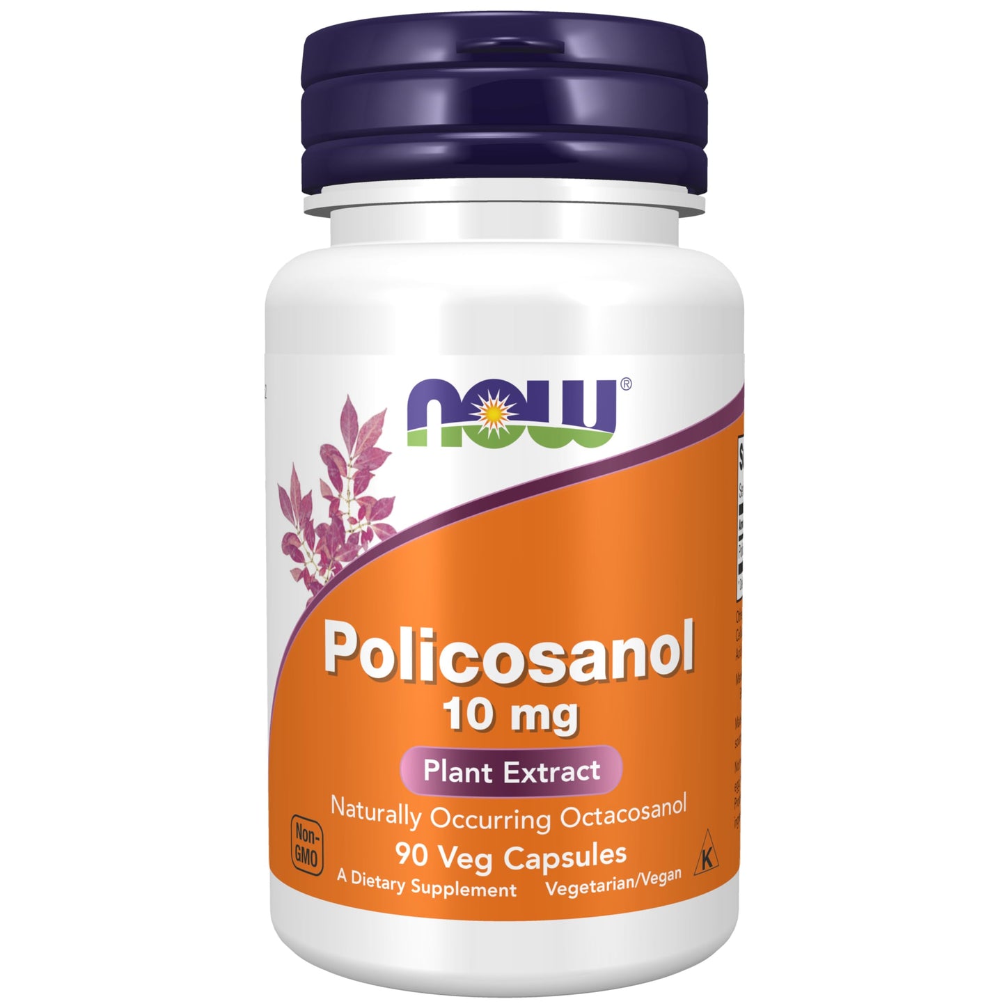 NOW Foods Policosanol 10mg 90 Vcaps