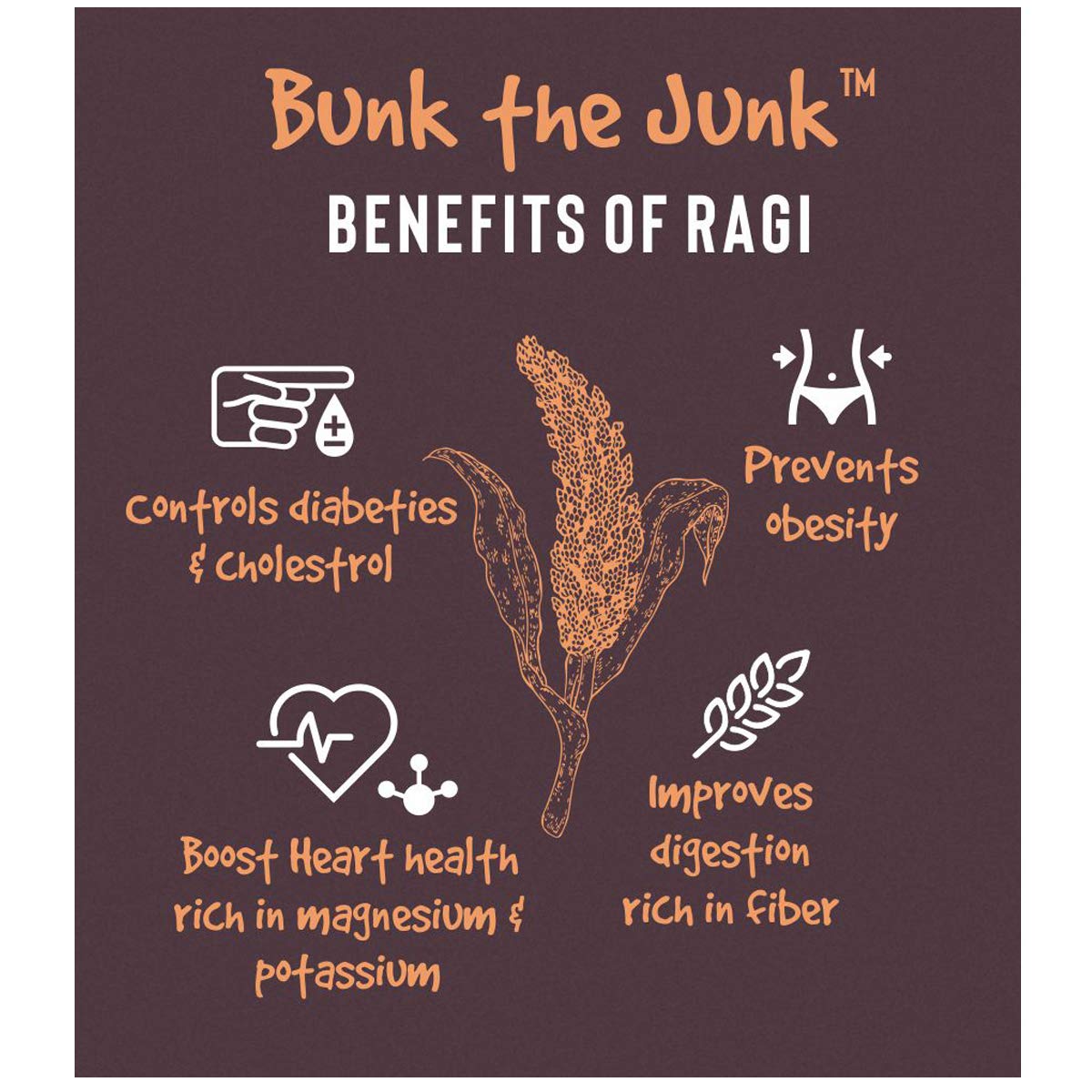 Eat Anytime Mindful Healthy Energy Ragi Bar | Gluten Free & High Fiber- image 3