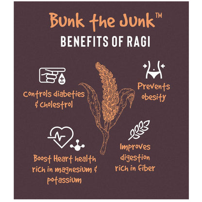 Eat Anytime Mindful Healthy Energy Ragi Bar | Gluten Free & High Fiber- image 3