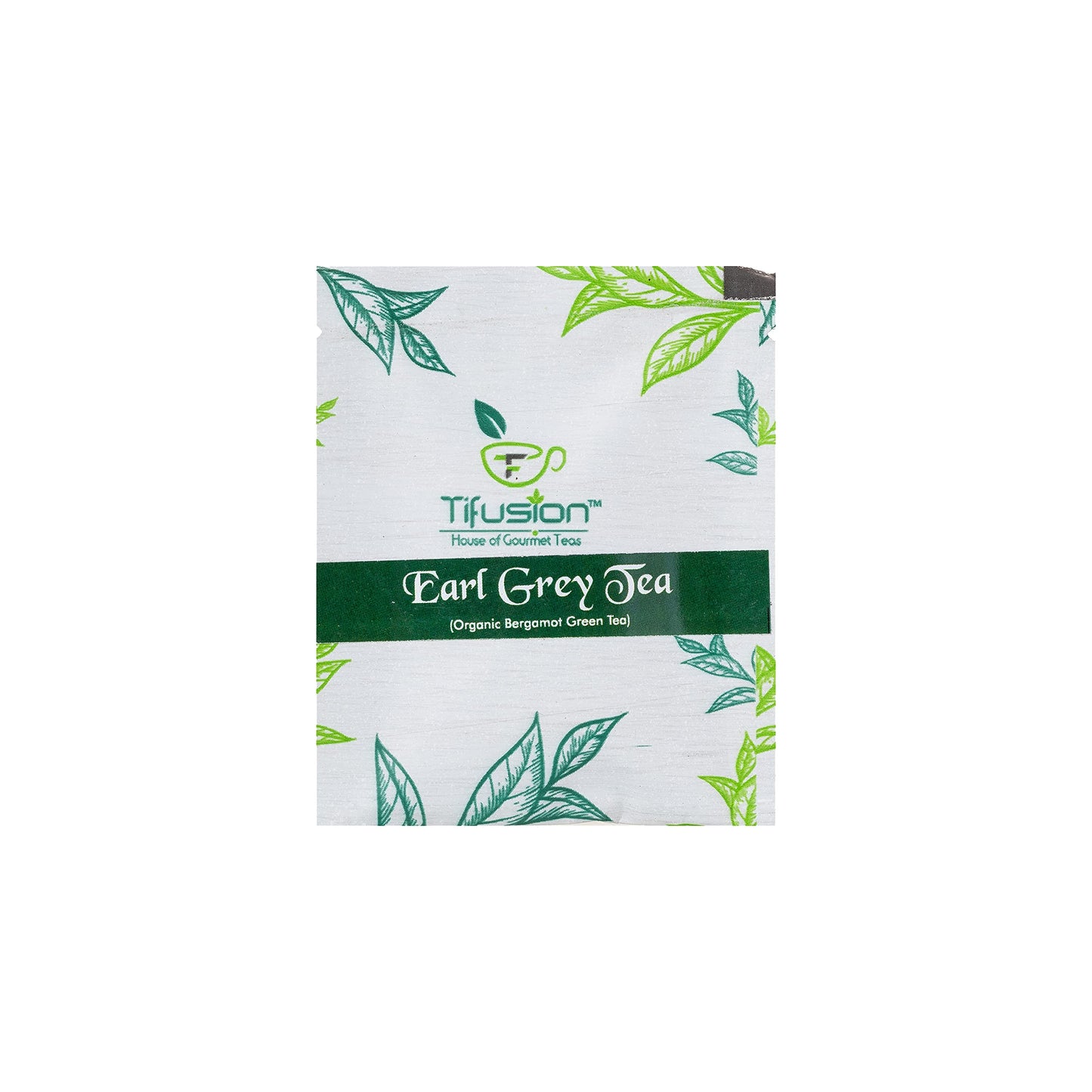 Tifusion Bergamot Earl Grey Organic Green Tea With Natural Bergamot Green Whole Leaf For Healthy Teeth Metabolism Fruity improves Metabolism Best As A Hot Drink Or Iced Cooler 20 Pyramid Tea Bags