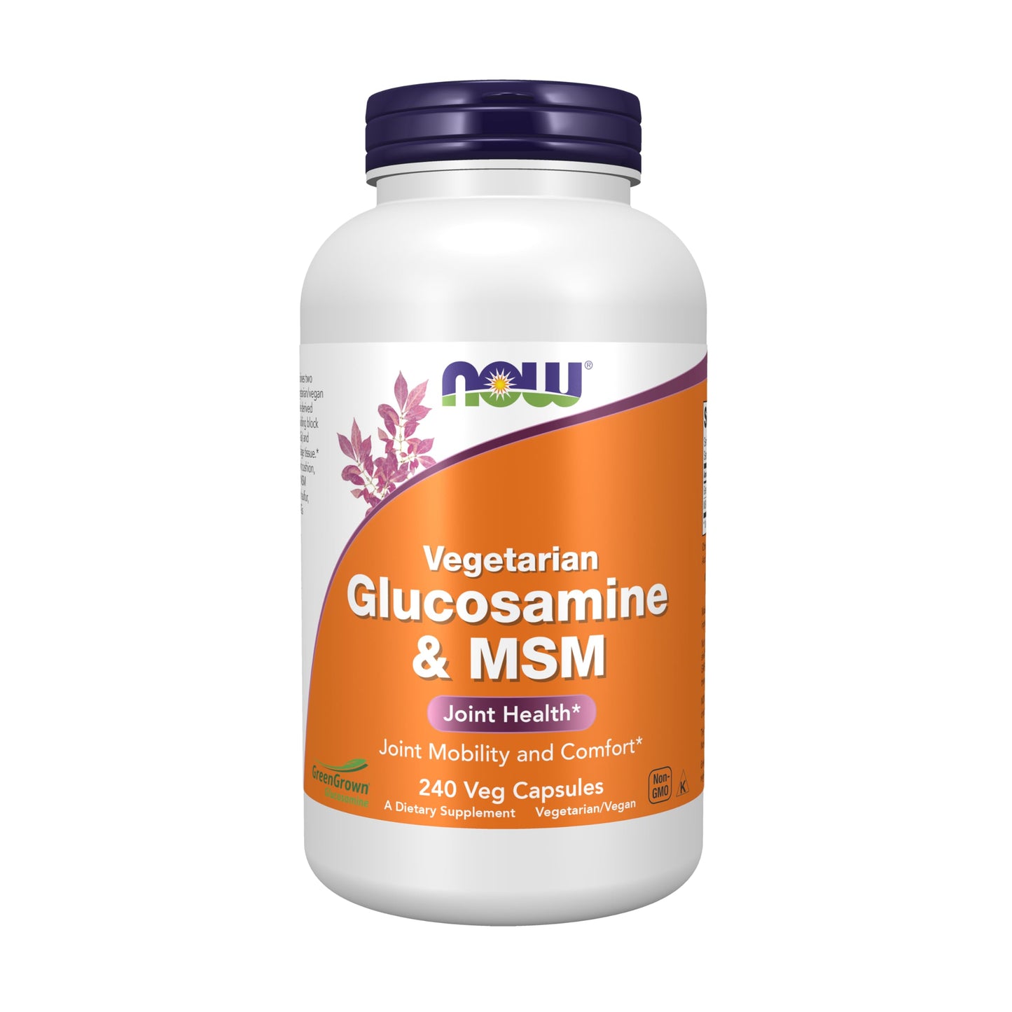 Now Foods Vegetarian Glucosamine And Msm Joint Health Capsules - 240 Veg Capsule