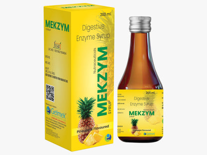 GELMEK Mekzym Syrup – Pack of 2,200 * 2=400ml