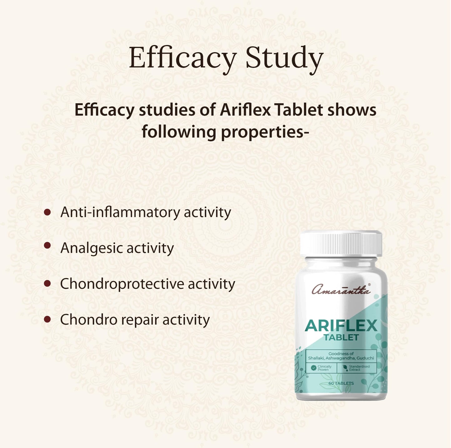Ariflex Tablet- 60 | Tablets for Joint Pain and Mobility