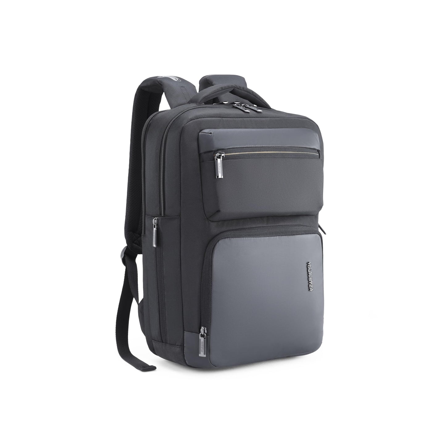 American Tourister Zork Pro | 19 Ltrs | 2 Compartments | Ergonomic Padded Back Panel & Shoulder Straps | Executive Backpack | 1 Year International Warranty | Black